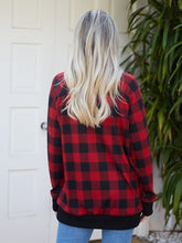 Load image into Gallery viewer, Buffalo Plaid at Last Sweater
