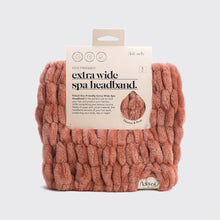 Load image into Gallery viewer, Extra Wide Spa Headband - Dusty Rose