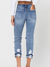 Load image into Gallery viewer, Vervet High Rise Boyfriend Button Fly Jean with Stretch