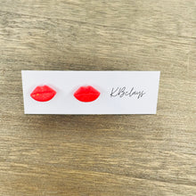 Load image into Gallery viewer, Pucker Up Earrings - 4 color options