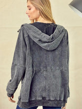 Load image into Gallery viewer, Cameron Utility Cargo Jacket in Charcoal or Army Green