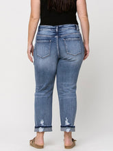 Load image into Gallery viewer, Vervet High Rise Boyfriend Button Fly Jean with Stretch