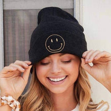 Load image into Gallery viewer, When it’s Cold Share a Warm Smile Beanie