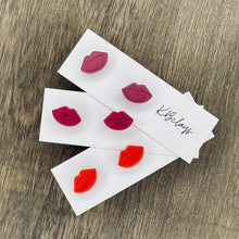 Load image into Gallery viewer, Pucker Up Earrings - 4 color options