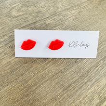 Load image into Gallery viewer, Pucker Up Earrings - 4 color options