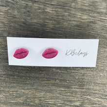 Load image into Gallery viewer, Pucker Up Earrings - 4 color options