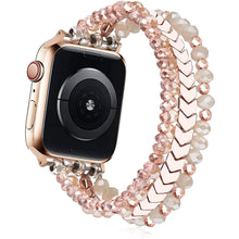 Load image into Gallery viewer, Arrow Beaded Apple Watch Elastic Band
