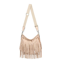 Load image into Gallery viewer, Sadie Suede Fringe Crossbody w/ Guitar Strap (3 Colors)
