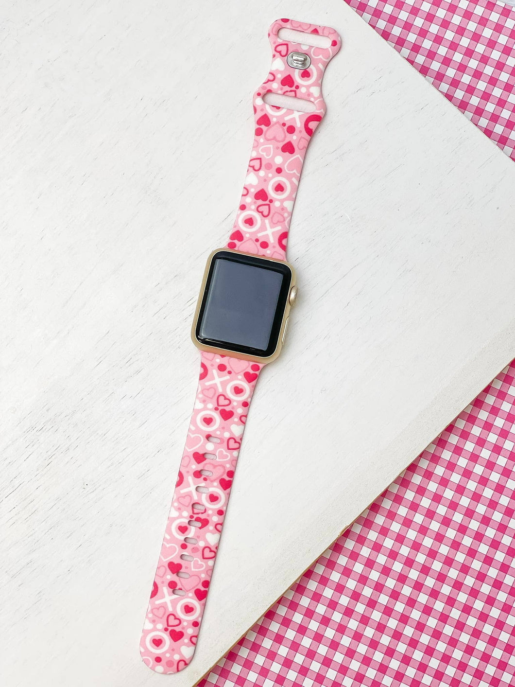 Be Mine Silicone Watch Band - 2 Pattern Options